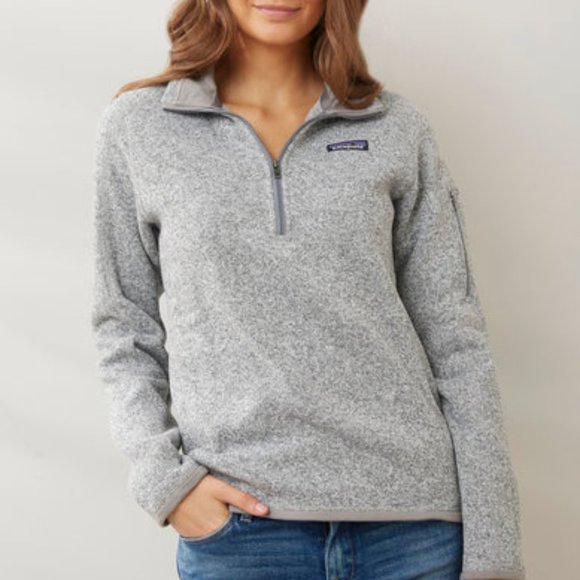 Patagonia Tops - Patagonia Gray 1/4 Zip Better Sweater Pullover